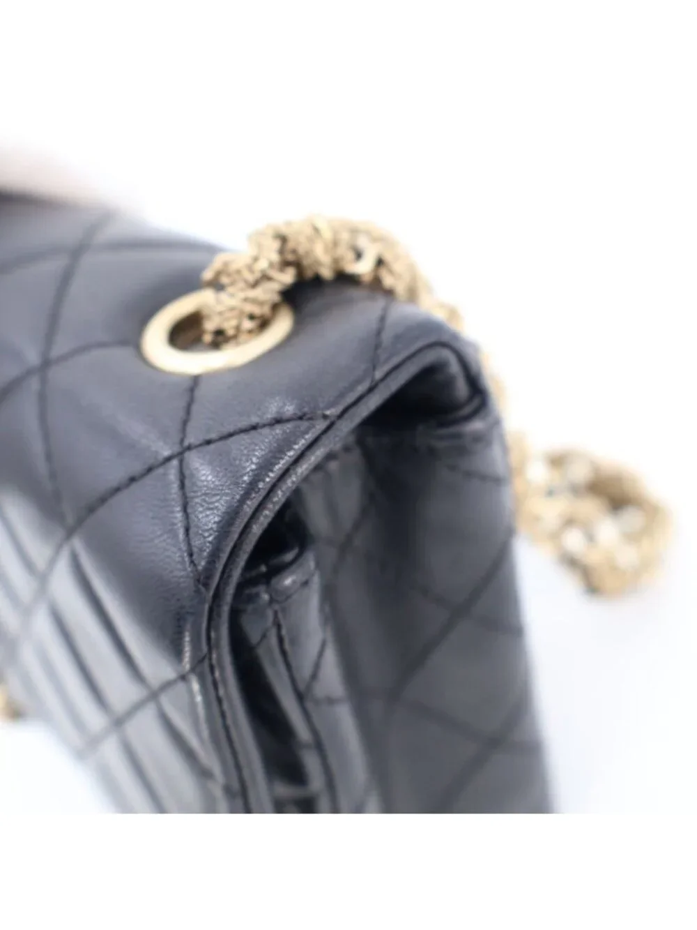 Chanel Westminster Quilted Lambskin Faux Pearl Chain Shoulder Bag